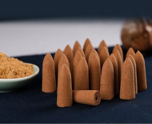 Backflow incense cone, long type, sandalwood, Long time